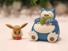 Figura Pokemon Eevee Mampuku Pakupaku Mascot 4 Takara Tomy Arts - comprar online