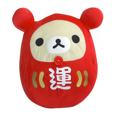 Peluche Rilakkuma Korilakkuma 35cm Happiness-bringing Daruma San-X