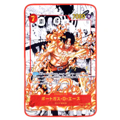 Manta One Piece Portgas D. Ace ONE PIECE CARD GAME Ichiban Kuji Bandai