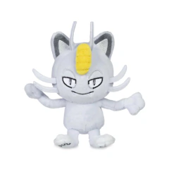 Peluche Pokemon Meowth de Alola Sitting Cuties Pokemon Center