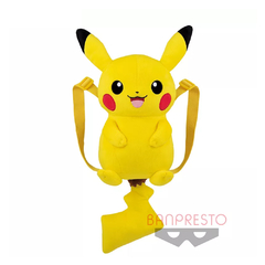 Mochila de Peluche Pokemon Pikachu Evolution Banpresto 2019 - comprar online