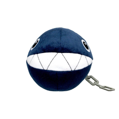 Peluche Super Mario Chain Chomp 13cm All Star Collection San-Ei