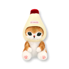Peluche Mofusand Seasoning Mayonesa 18cm Fukuya