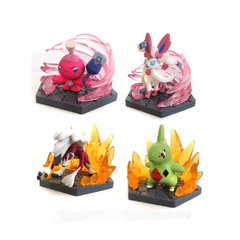 Figura Pokemon Diorama Collection Fairy & Rock Takara Tomy Arts