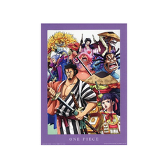 Poster con Relieve One Piece Hao no Trillion Nueve Vainas Rojas Bandai Ichiban Kuji