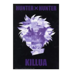 Poster HUNTER×HUNTER DAY OF DEPARTURE Killua Zoldyck Bandai Ichiban Kuji