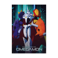 Poster Digimon Omegamon Bandai Ichiban Kuji 2024 - comprar online