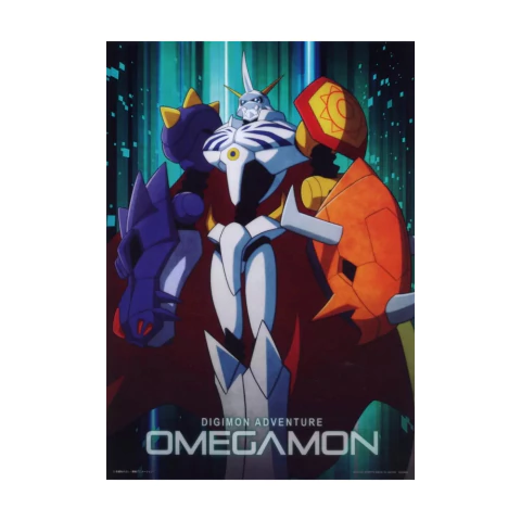 Poster Digimon Omegamon Bandai Ichiban Kuji 2024 - comprar online