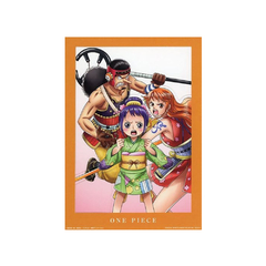 Poster con Relieve One Piece Usopp, Nami y Tama Bandai Ichiban Kuji