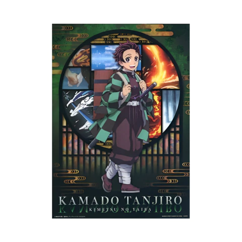 Poster Demon Slayer Tanjiro Kamado Memories of Butterfly House Bandai Ichiban Kuji