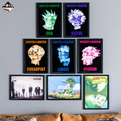Poster HUNTER×HUNTER DAY OF DEPARTURE Killua Zoldyck Bandai Ichiban Kuji - comprar online