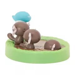 Figura Pokemon Quaxly y Wooper de Paldea Pokemon Center Japon 2024