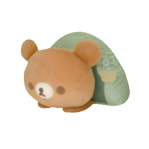 Peluche Rilakkuma Chairoikoguma Komorebi Camp Relaxing San-X 2023