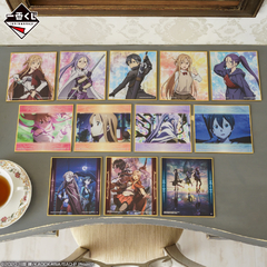 Shikishi Sword Art Online Mito Bandai Ichiban Kuji - comprar online
