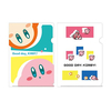 Set de 2 carpetas Kirby PuPuPu Day Good Day, Kirby! Ichiban Kuji Bandai