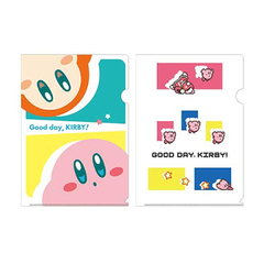 Set de 2 carpetas Kirby PuPuPu Day Good Day, Kirby! Ichiban Kuji Bandai