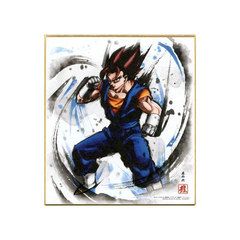 Shikishi Art Dragon Ball Vegetto Bandai