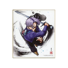 Shikishi Art Dragon Ball Trunks Bandai