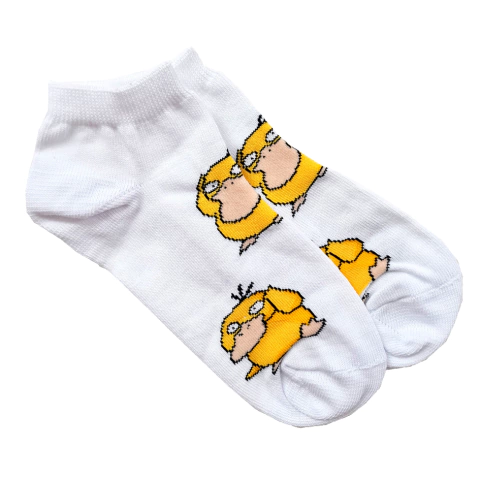 Medias Soquetes Pokemon Psyduck