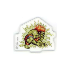 Stand de acrilico Street Fighter Blanka Electric Thunder Bandai Ichiban Kuji - comprar online