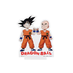 Stand de Acrilico Dragon Ball Goku y Krillin Temple Above the Clouds Bandai Ichiban Kuji - comprar online