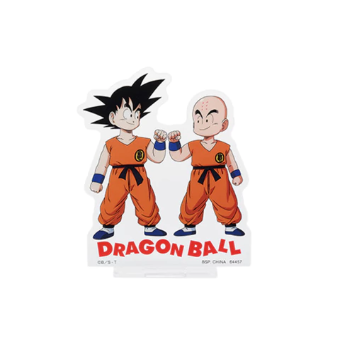 Stand de Acrilico Dragon Ball Goku y Krillin Temple Above the Clouds Bandai Ichiban Kuji - comprar online