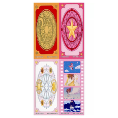 Set de 4 Stickers Sakura Card Captor 25th ANNIVERSARY Bandai Ichiban Kuji - comprar online