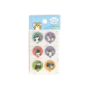 Notas Adhesivas Mofusand Burbujas Spiral Cute
