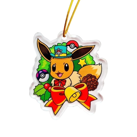 Adorno Navideño de Acrílico Impreso Pokemon Eevee - comprar online