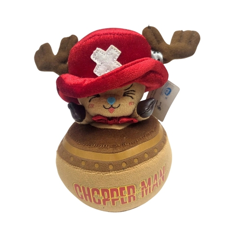 Peluche One Piece Chopperman Rojo Barril 18cm