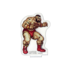 Stand de acrilico Street Fighter Zangief Bandai Ichiban Kuji - comprar online