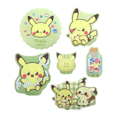 Set de Stickers Pokemon Pikachu PokePeace Ichiban Kuji Bandai - comprar online
