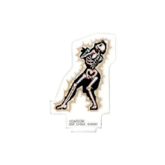 Stand de acrilico Street Fighter Esqueleto Bandai Ichiban Kuji - comprar online