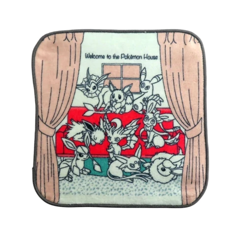 Toalla de Mano Pokemon Eevee Welcome to the Pokémon House Bandai Ichiban Kuji - comprar online