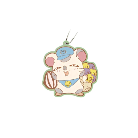 Llavero Hamtaro Oxnard Rubber Mascot Fukuya - comprar online