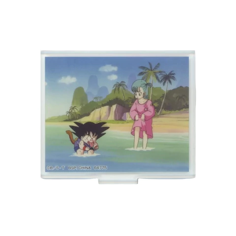 Stand de Acrilico Dragon Ball Goku y Bulma DRAGON HISTORY II Bandai Ichiban Kuji - comprar online