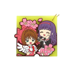 Llavero de Silicona Sakura Card Captor Sakura y Tomoyo 25th ANNIVERSARY Bandai Ichiban Kuji