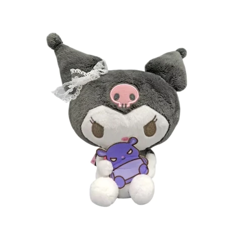 Peluche Sanrio Kuromi 18cm Friend Cuddle Furyu 2023 - comprar online