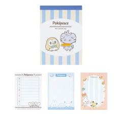 Anotador Pokemon Rowlet y Espurr PokePeace Welcome to the PEACE Diner Ichiban Kuji Bandai en internet