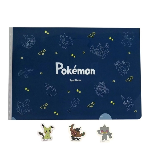 Carpeta + Stickers Pokemon Constelaciones Type:Ghost Ichiban Kuji Bandai
