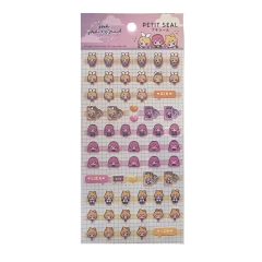 Plancha de Stickers Hatsune Miku Petit Seal MIKU MIKU FRIENDS - comprar online