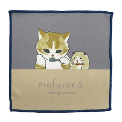 Toalla de Mano Mofusand relaxing at home Ichiban Kuji Bandai - comprar online