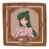 Toalla de Mano Sailor Moon Setsuna Meiou Sailor Moon Cosmos Antique Style Bandai Ichiban Kuji