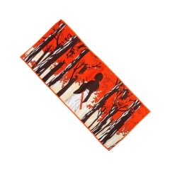 Toalla Rurouni Kenshin Meiji Swordsman Romantic Story Silueta Kenshin Himura Bandai Ichiban Kuji - comprar online