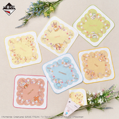 Toalla de Mano Pokemon Pawmi Blooming Days Bandai Ichiban Kuji - comprar online
