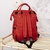 Mochila Maternal Inti rojo - comprar online