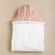 Toalla con capucha y orejitas lisas XL - tienda online