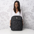 Mochila Maternal Justina negro - comprar online