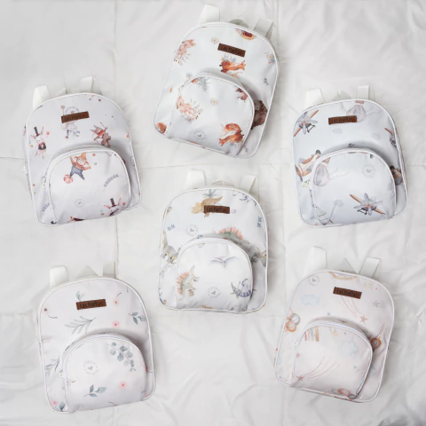 Mini Mochila Línea *Acuarelas* - Las Floritas