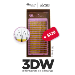 Extensiones de pestañas 3D W